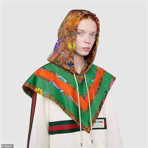 Gucci GG Psychedelic Rain Hood w/ Tags 